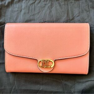 Ralph Lauren Leather Medium Adair Wallet Crossbody